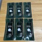 Lot  6  Deluxe Plate Hangers Brass 14 - 20  Wall Wire Display Hanger Set New