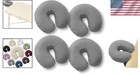Hypo-allergenic Gray Microfiber Face Cradle Covers - 4-pack For Comfort   Care