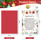Sentimental Poem Christmas Card For Best Friend  Heartfelt Holiday Greeting Card