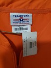 Youth Teamwork Athletic Apparel Baseball Long Sleeve Warm-up Jacket Orange Sz L  