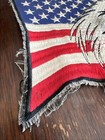 Vintage American Flag Eagle Heavy Duty Motorcycle Patch Large 14   x10   