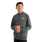 Huk Edisto Fast Badge Terry Hoodie Kid s Sweatshirt  Dark Shadow  Youth Medium