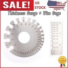 2pcs Metal Gauge Thickness Tool  Wire Gauges Size For Welding  Highly Accurate