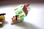 Vtg Gumball Charm Cracker Jack 60 s Hk Plastic Mechanicals  Vending Prize Toy