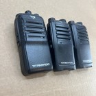 Lot Of 3 Titan Radio Tr200u Uhf   Tr400v Vhf Two-way Radios Walkie Talkies Works