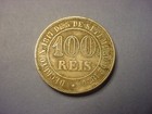Brazil 100 Reis 1871  70369