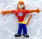 Vintage Sealed 1980s Esso Promo Gas Tiger Mascot Bendable Bendy 3 5  Figurine