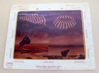 Rare Nasa Gemini Project Concept Paraglider   Parachute Transparency Slide Art