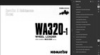 Komatsu Wa320-1 Wheel Loader Service Engine Repair Owners Manuals Pdfs On Usb