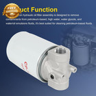 10 Micron Hydraulic Oil Filter Assembly Spin-on Design Return Line Indicator