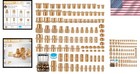Pc Brass Npt Pipe Fittings Kit Adapters Plugs Couplings 1 8-1 2
