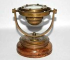 Brass Sundial Compass Clock West London Working Sun Maritime Vintage Sailor Gift