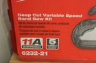 New Milwaukee 6232-21 Deep Cut Variable Speed Band Saw With Case