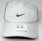 L xl Nike Dri-fit Adv Fly Unstructured Aerobill Aeroadapt Cap Fj0736-100 Adult