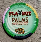  25 Palms Playboy Club Hugh M Hefner Casino Chip - Las Vegas     super Rare     