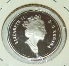 2000 Canada 50 Cents Silver Proof Great Horned Owl  925