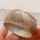 Ancient Silver Bronze Viking Bracelet Stunning Authentic Antique Artifact