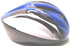 Helmets R Us Size M 54-58 Cycling Helmet Model  09 New Blue white Free Shipping 