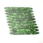 10pcs Gauge 0 71mm Celluloid Strips Oud Pick Reeshe For Oud Ud Qadim Pearl Green