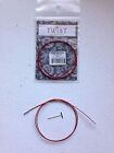 Chiaogoo Mini Twist Red Interchangeable Knitting Cables