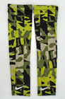 Nike Pro Dri-fit Arm Sleeves Men s S m Baseball Moss metallic Silver