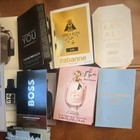 Mixed Fragrance Sample Vial Cards Lot - Eau De Parfum cologne Paper