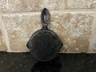 Cast Iron Miniature Skillet Ashtray Horse And Wagon Amish Driver