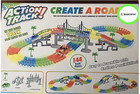  Glow In The Dark Race Flexible Tracks Set With Electric Car 144 Pieces With Lig