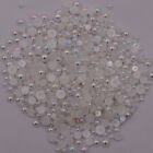Abs Imitation Pearls Half Round Flat Back Acrylic Beads Diy For Jewelry Making