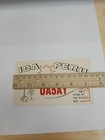 Peru Qsl Radio Card 1968 Ica George Dudak