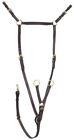 Australian Saddle Leather Breastplate - Black Or Brown
