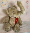 Vintage Antique Steiff Elephant Mohair Sitting Plush Rare