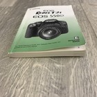 Canon Eos Rebel T2i   550d Genuine Camera Instruction Manual   Guide In English