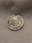 1848 Seated Liberty Half Dime  Medium Date