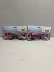 Disney Frozen Ii Blue Purple Sparkly Girls Kids Sunglasses 100  Uv Lot Of 2
