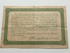 Independent Order Of Odd Fellows Certificate Dues Paid 1908