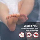 White Mosquito Net Tent For Bed   one Side Opening Canopy Netting Curtain Net For