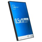 Mainstays 8 5  X 11  Document Front Loading Picture Frames  Black  Set Of 6