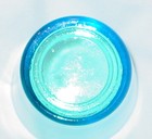 Rare Vintage   Antique Blue Glass-shot Glass Size - 2 1 2  T X 2  Dia