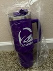 Rare Taco Bell Employee-only Purple Stanley Style Tumbler 40oz Live Mas Cup