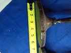 Vintage Candle Stick Holders  pair  Silver Plate 11  No Markings 031626f