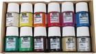 Pebeo Setacolor Shimmer Fabric Paint 12 X 20ml For Light   Dark Material Textile