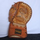 Wilson Vtg Double Leather Hockey Goalie Glove H-8341