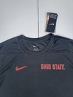 Ohio State Buckeyes Nike On Field Short Sleeve Shirt Men s Black Nwt Size M  80