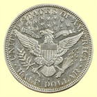 1895-s San Francisco Mint Silver Barber Half Dollar 50c