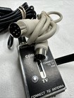 Commodore 64 C64 6 Pin Cable And Tv Antenna Adapter With Cable -untested