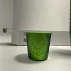 Jagermeister Color Changing Shot Cups  50  Green Aluminum Jager Brand New
