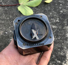 Antique Brass Brunton Compass London Vintage Compass Kelvin   Hughes 1917 Gift