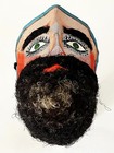 Mexico Morelos Chinelo Nahua Wire Mesh Ethnographic Carnival Dance Mask Chinelos