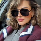 Big Pilot  key  Oversized Flat Lens Women Sunglasses Shades Shadz Gradient